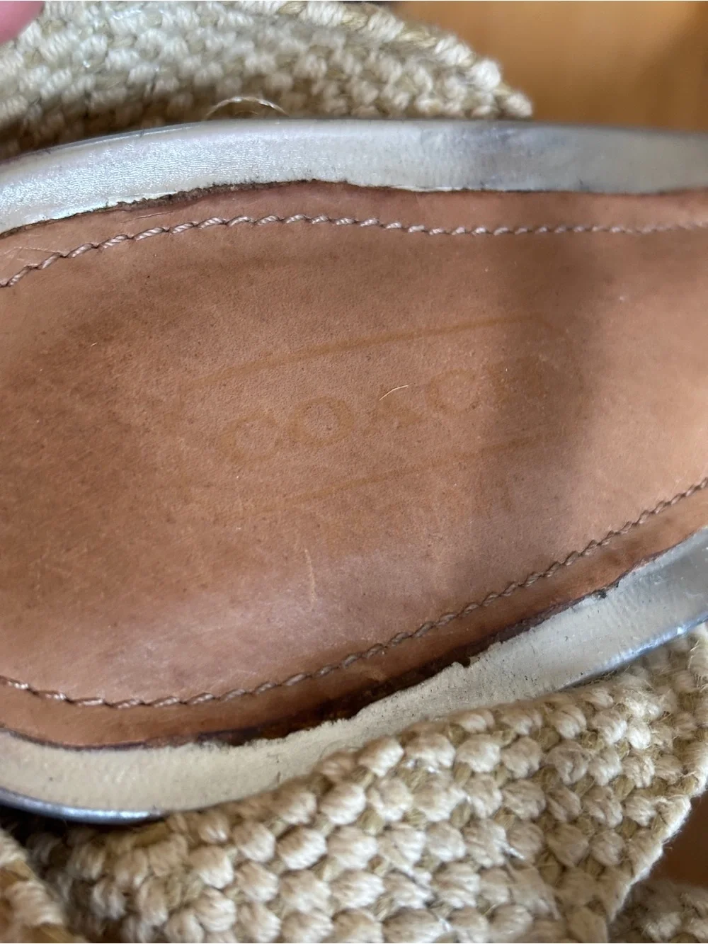 Coach vintage wedges